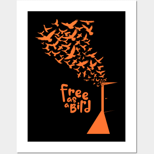 Free as a Bird Posters and Art